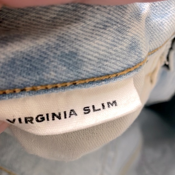 NWT SLVRLAKE Virginia Slim Jeans in Love Song - Picture 10 of 12